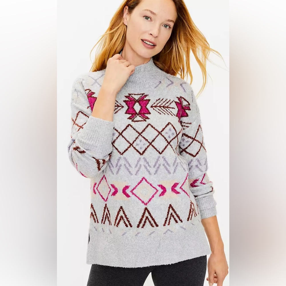 Lou & Grey Fair Isle Tunic Sweater